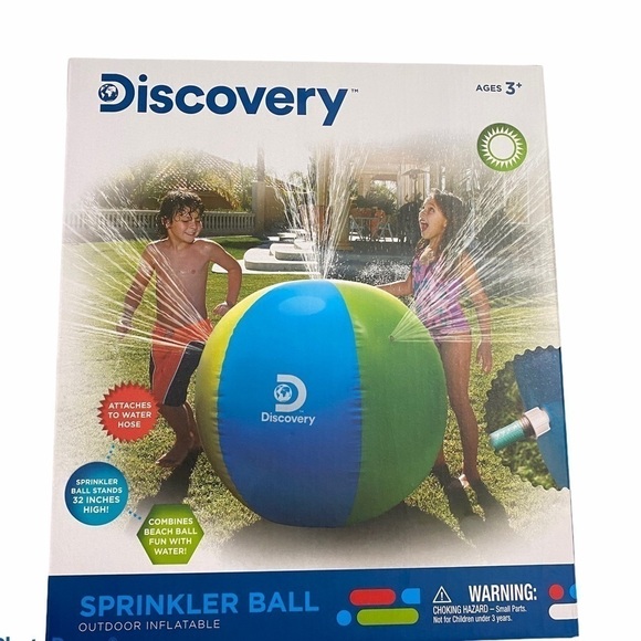 Discovery Other - Discovery Outdoor Inflatable Sprinkler Ball NIB